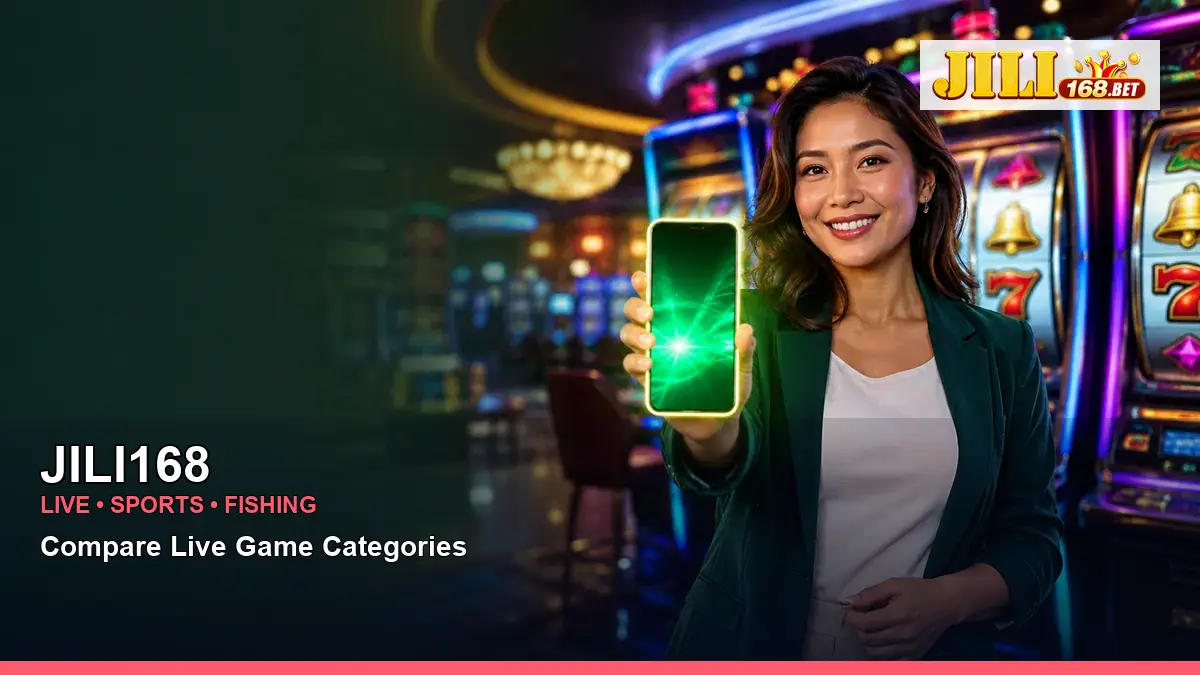 JILI168 vivid casino first deposit rewards highlighting mobile-friendly casino play