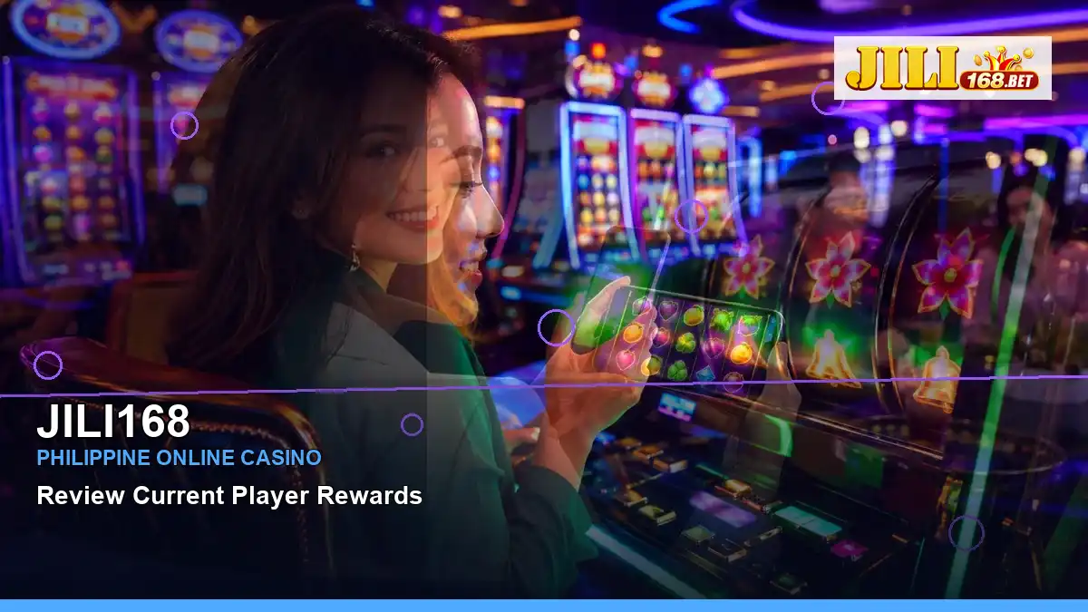 JILI168 Philippines casino guide with left-diagonal fantasy online slot games and an adult Filipina casino host
