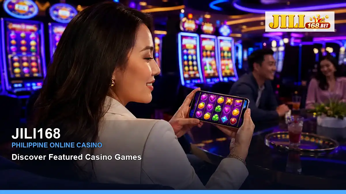 JILI168 high-energy play mobile casino games in a celebratory layout for Philippine players